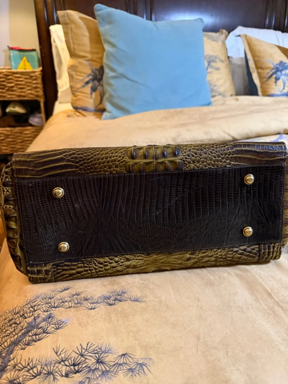Brahmin Anna Satchel Purse Bag
